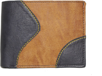 

Wildmount Men Blue Artificial Leather Wallet(5 Card Slots), Tan