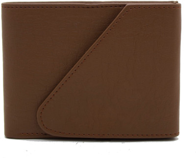 

Nietz Men Tan Artificial Leather Wallet(5 Card Slots)