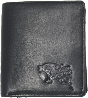 

wildcat Boys Black Genuine Leather Wallet(7 Card Slots)