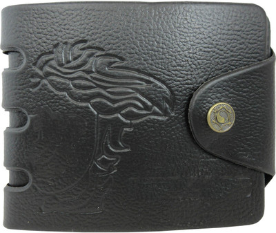 

Apki Needs Boys Black Artificial Leather Wallet(3 Card Slots)