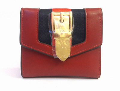 

CrazyHut Women Casual Red Artificial Leather Wallet(5 Card Slots)