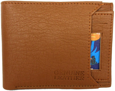 

Apki Needs Boys Tan Artificial Leather Wallet(5 Card Slots)