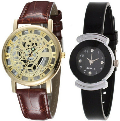 

Maxi Retail valentine combo of Open+G27 Watch - For Men & Women