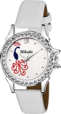 

Mikado White Princess Analog watch for Women And Girls Watch - For Women