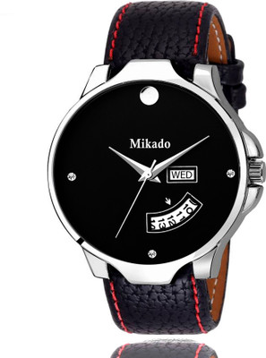 

mikado New Black Day and Date functional watch for Men's Watch - For Men