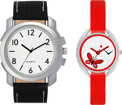 

VALENTIME VL12VT04 New Latest Stylish Designer Collection Leather Combo Couple Fancy Casual Best Offer Watch - For Men & Women