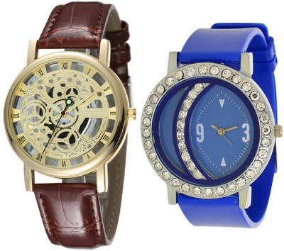 

Maxi Retail valentine combo of Open+G3 Watch - For Men & Women