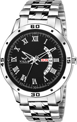 

Vills Laurrens VL-1059 Black Day And Date Series Watch - For Men