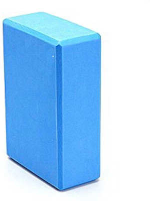 

House of Quirk Yoga Brick By House of Quirk EVA Foam Block to Support and Deepen Poses, Improve Strength and Aid Balance and Flexibility-Blue Yoga Blocks(Blue Pack of 1)