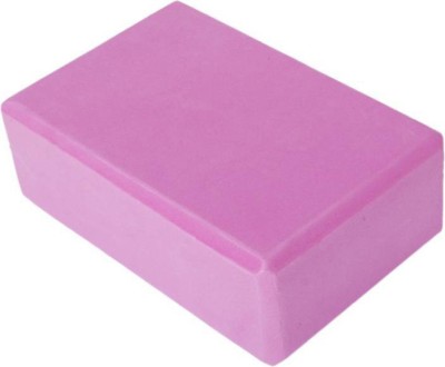 HOUSE OF QUIRK Yoga Brick EVA Foam Block to Support and Deepen Poses, Improve Strength Yoga Blocks(Pink Pack of 1)