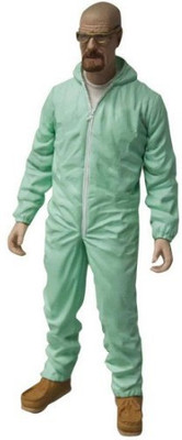

Mezco Toys Breaking Bad: Walter White Blue Hazmat Suit Figure(Multicolor)