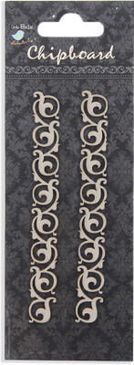 

LITTLE BIRDIE Chipboard Shapes -Ornate Borders