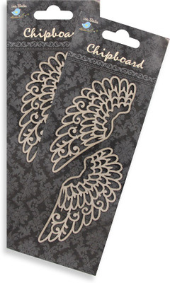 LITTLE BIRDIE Chipboard Shapes - Wings