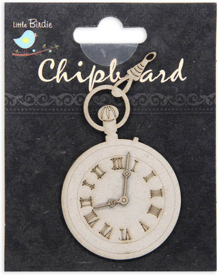 

LITTLE BIRDIE Chipboard Shapes -Clock