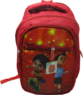 

Rahmanbags Stylish Cartoon Printed School Bags for children's. 25 L Backpack(Red)
