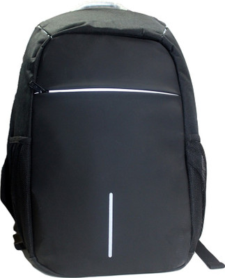 

ShopyBucket USB Phone Charge Interface Notebook Travel Business School Backpack Anti Theft Design Laptop Bag - Black (Pack of 1) 4.5 L Trolley Laptop Backpack(Black), Multicolor