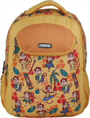 

American Tourister Woodle Plus Medium 26 L Backpack(Yellow)