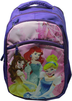 

Rahmanbags Barbie Printed School Bags for children's. 25 L Backpack(Purple)