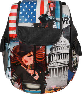

Regalia Designer & Trendy 3 L Backpack(Black)