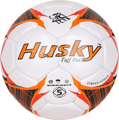 

Husky football Size: 1 To  Football - Size: (Pack of 1, Multicolor, White