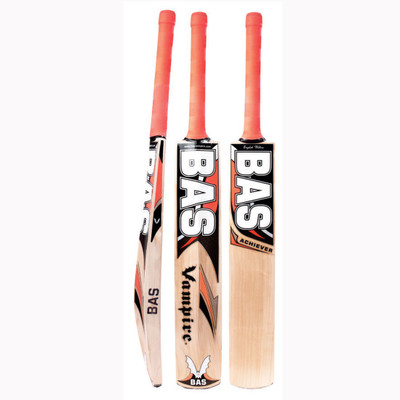 

BAS Vampire ACHIEVER CRICKET BAT English Willow Cricket Bat(Short Handle, 1180-1230)