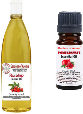 

Gardens Of Aroma Rosehip Carrier Oil And Pomegranate Essential Oil(210 ml)