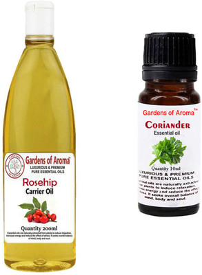 

Gardens Of Aroma Rosehip Carrier Oil And Coriander Essential Oil(210 ml)