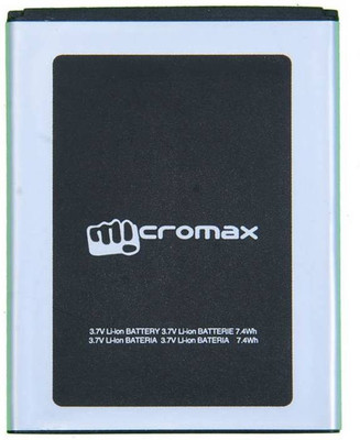 

Micromax Battery - A54 1700 mAH(Black)