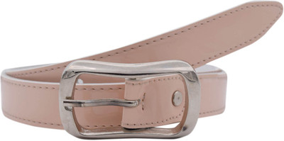 

Baluchi Women Casual Brown Artificial Leather Belt, Baby pink