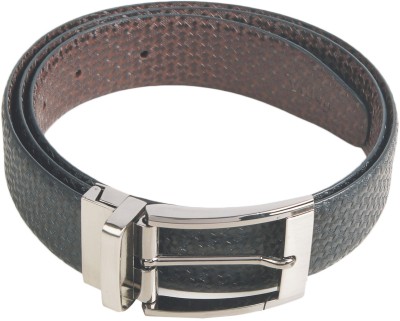 

NUKAICHAU Men Formal Black Genuine Leather Reversible Belt, Black02