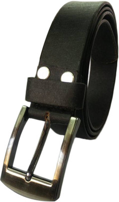 

REVO Men & Women Formal Black Genuine Leather Belt