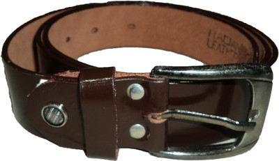 

Kmb Men Casual Brown Genuine Leather Belt