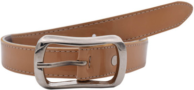 

Baluchi Women Casual Brown Artificial Leather Belt, Light brown