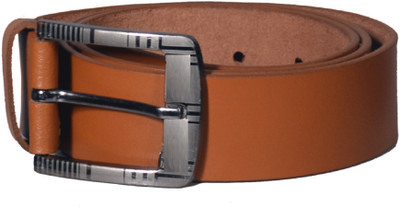 

rza Men Tan Synthetic Belt, Brown