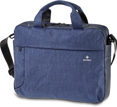 

Swiza BBC.1033.02 Medium Briefcase - For Men & Women(Blue)