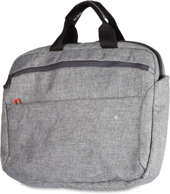 

Swiza BBC.1001.01 Medium Briefcase - For Men & Women(Grey)