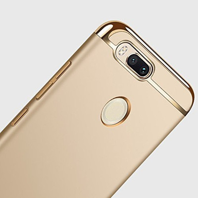 Avzax Back Cover for Mi A1(Gold, Shock Proof)