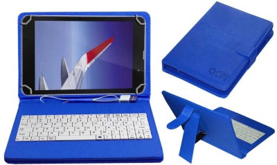ACM Keyboard Case for iBall Slide Wings 8 inch Tab Keyboard Cover(Blue, Cases with Holder, Pack of: 1)