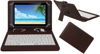 ACM Keyboard Case for Iball 3g Q81(Brown, Cases with Holder, Pack of: 1)