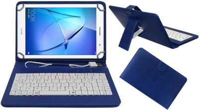 ACM Keyboard Case for Honor MediaPad T3 8 inch(Blue, Cases with Holder, Pack of: 1)