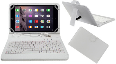 ACM Keyboard Case for Apple iPad mini 2 7.9 inch(White)