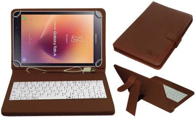 ACM Keyboard Case for Samsung Galaxy Tab A 8 inch Tab Keyboard Cover(Brown, Cases with Holder, Pack of: 1)