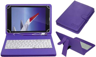 ACM Keyboard Case for Iball Slide Wings 4gp Tab Keyboard Cover(Purple, Cases with Holder, Pack of: 1)