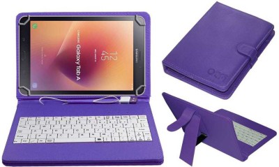 ACM Keyboard Case for Samsung Galaxy Tab A 8 inch Tab Keyboard Cover(Purple, Cases with Holder, Pack of: 1)