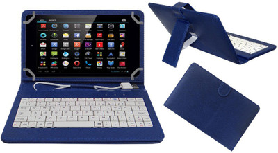 ACM Keyboard Case for Iball Slide 7803 Q900(Blue, Cases with Holder, Pack of: 1)