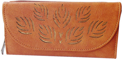 

Lyfe Fashions Casual Tan Clutch