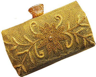 

Craftbazaar Party Multicolor Clutch