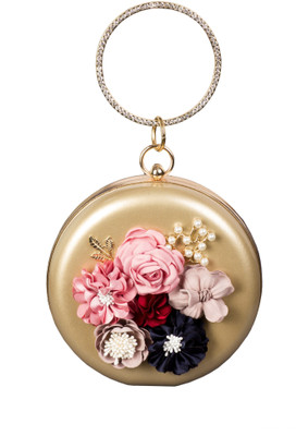 

TYLLO Party Gold Clutch
