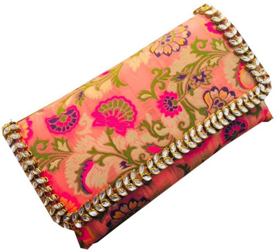 

Craftbazaar Party Multicolor Clutch
