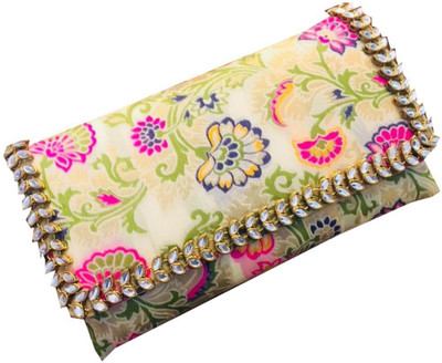 

Craftbazaar Party Multicolor Clutch